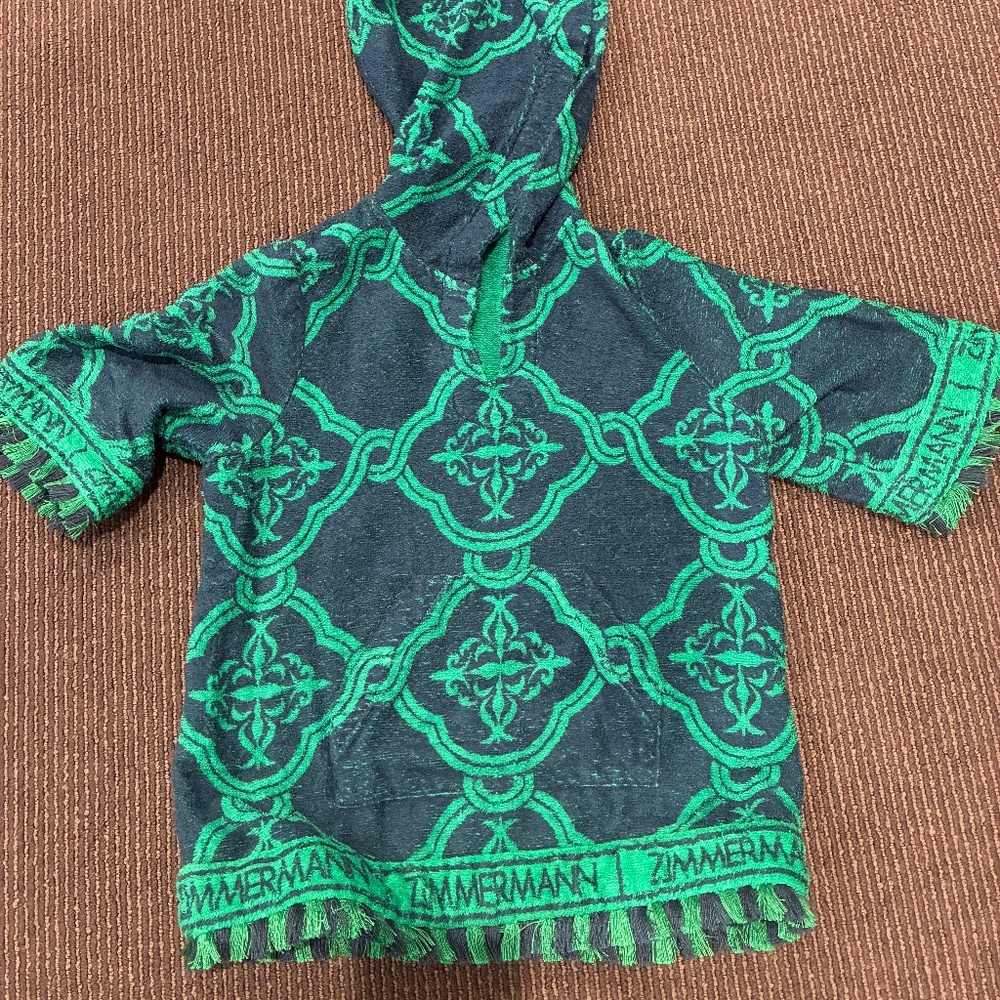 Zimmermann authentic terry cover up swim size 2